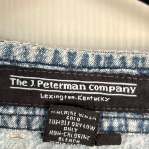 J. Peterman Light Blue Denim Apparel - Picture 2 of 11